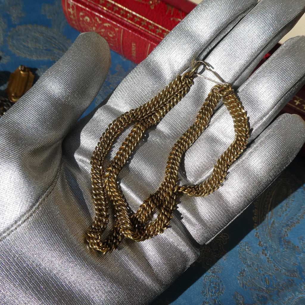 Antique Bismark Chain Bracelet Edwardian/Early Deco German Patented Fancy Chain Cuff