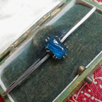 Antique Deco 1920s Bar Brooch Stock Tie Pin Simulated Butterfly Wing Pin