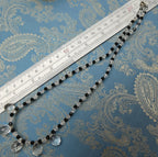 Vintage Deco Briolette Necklace Czech Bohemian Crystal Collar