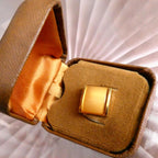 Vintage 1960s Tie Pin Tack Stud in the Original Meakers of Picadilly Box - English Midcentury Thermoset Moonglow Lucite Mod Gentleman's Accessory