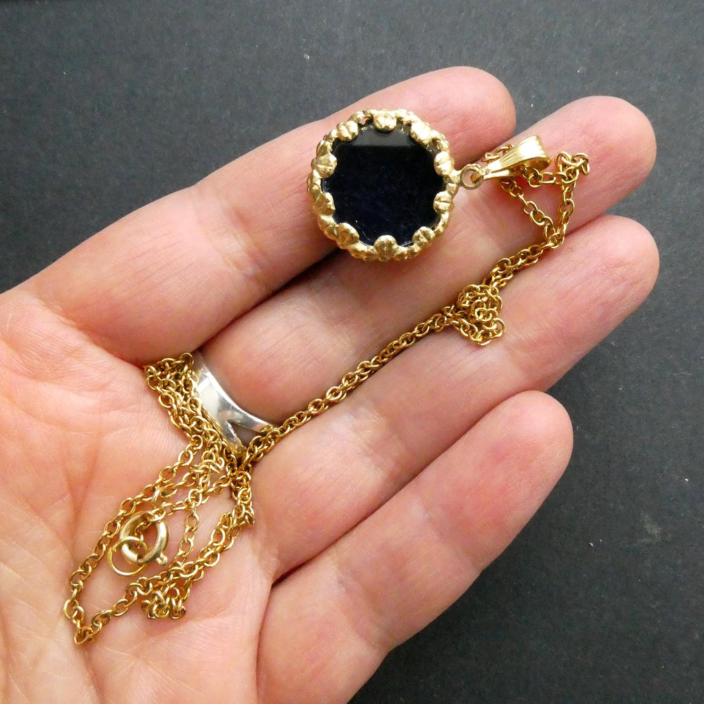 Rare Antique George V Medal Locket Photo Frame WWI Era English Royal Souvenir