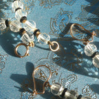 1 Antique Rock Crystal Necklace Earrings Set, Victorian – Edwardian circa 1900