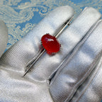 Antique Equestrian Deco Brooch Sterling Silver Carnelian Stock Pin c. 1910-1920